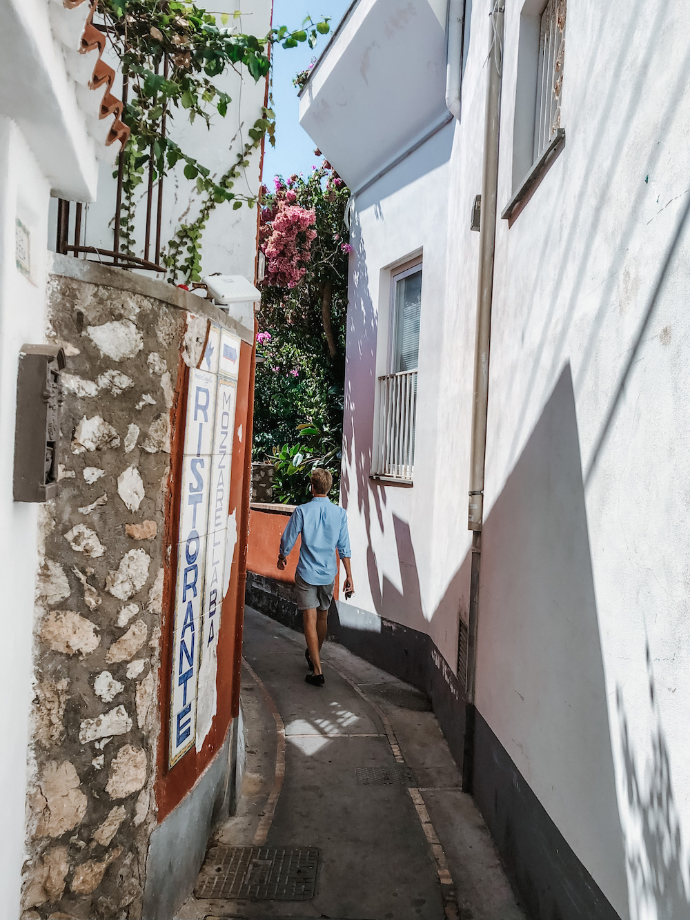 Van Napels naar Capri, wandelen