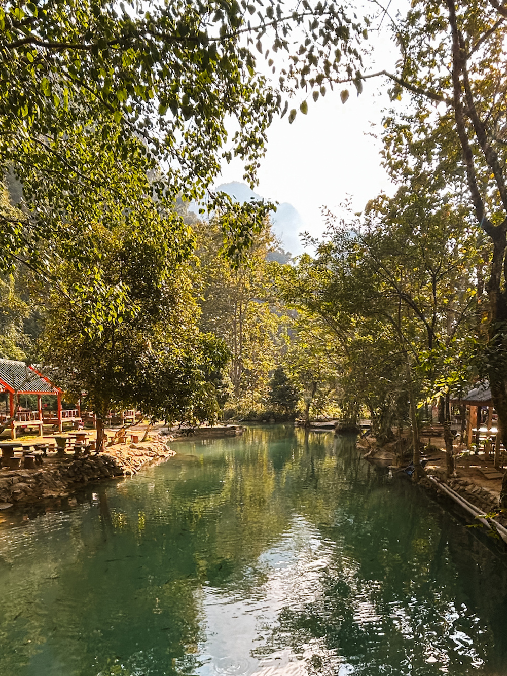 Vang Vieng Laos Blue lagoon