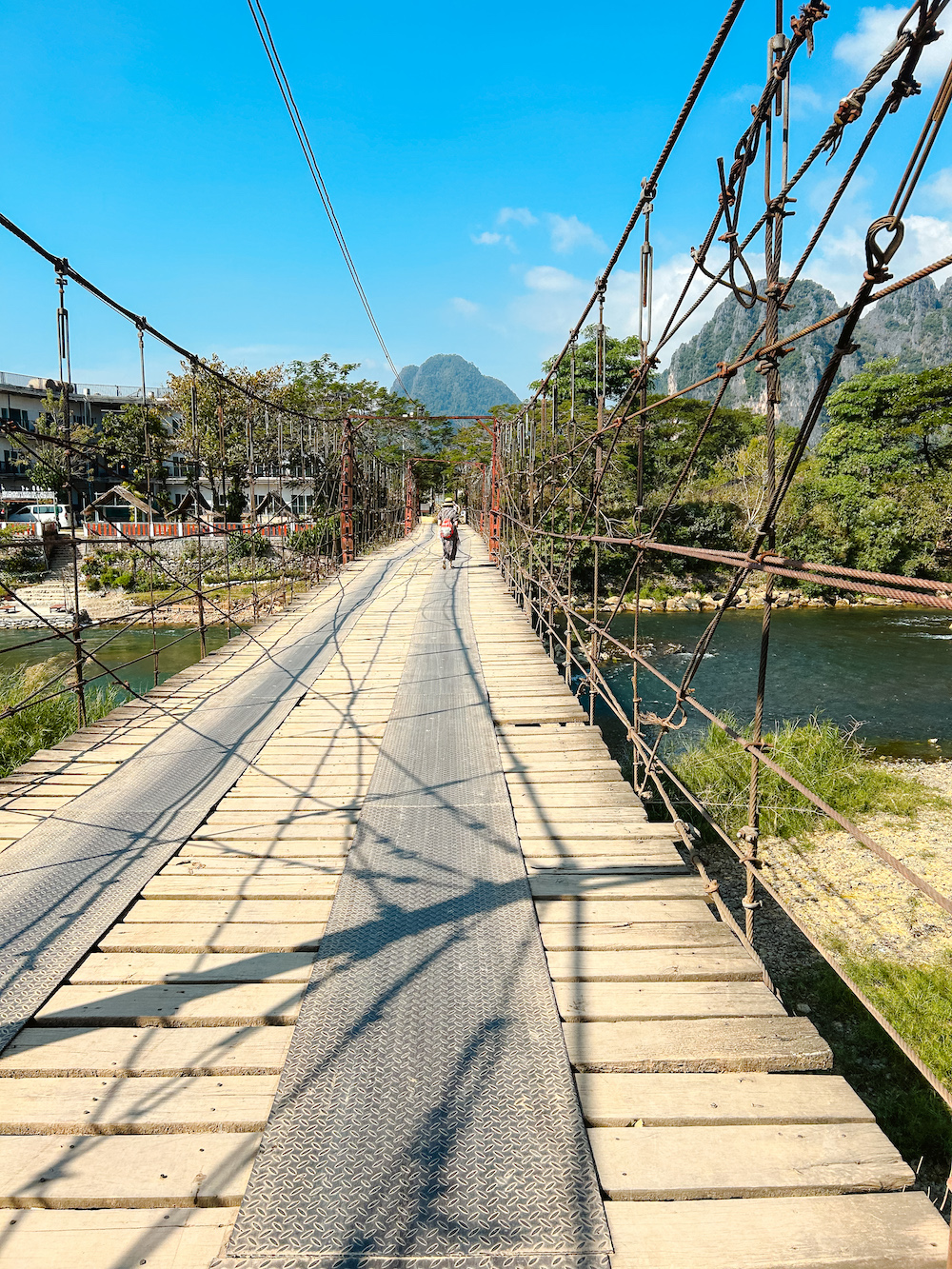 Vang Vieng weer fietsen