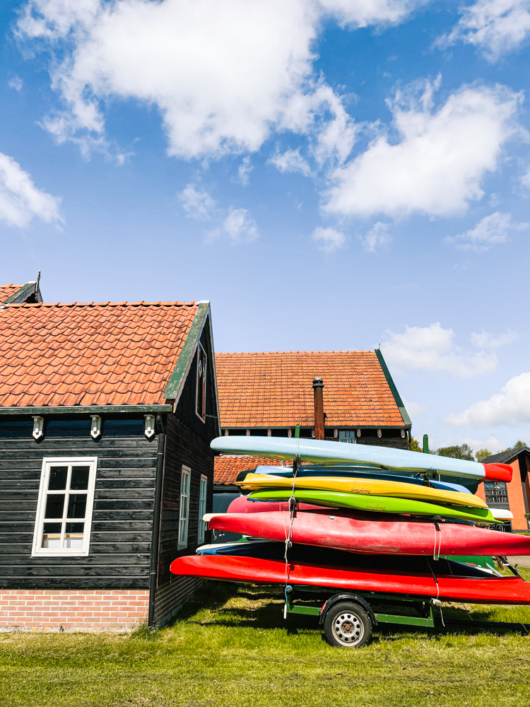 Varen in friesland kanoën