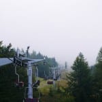 Velika Planina onderweg naar boven