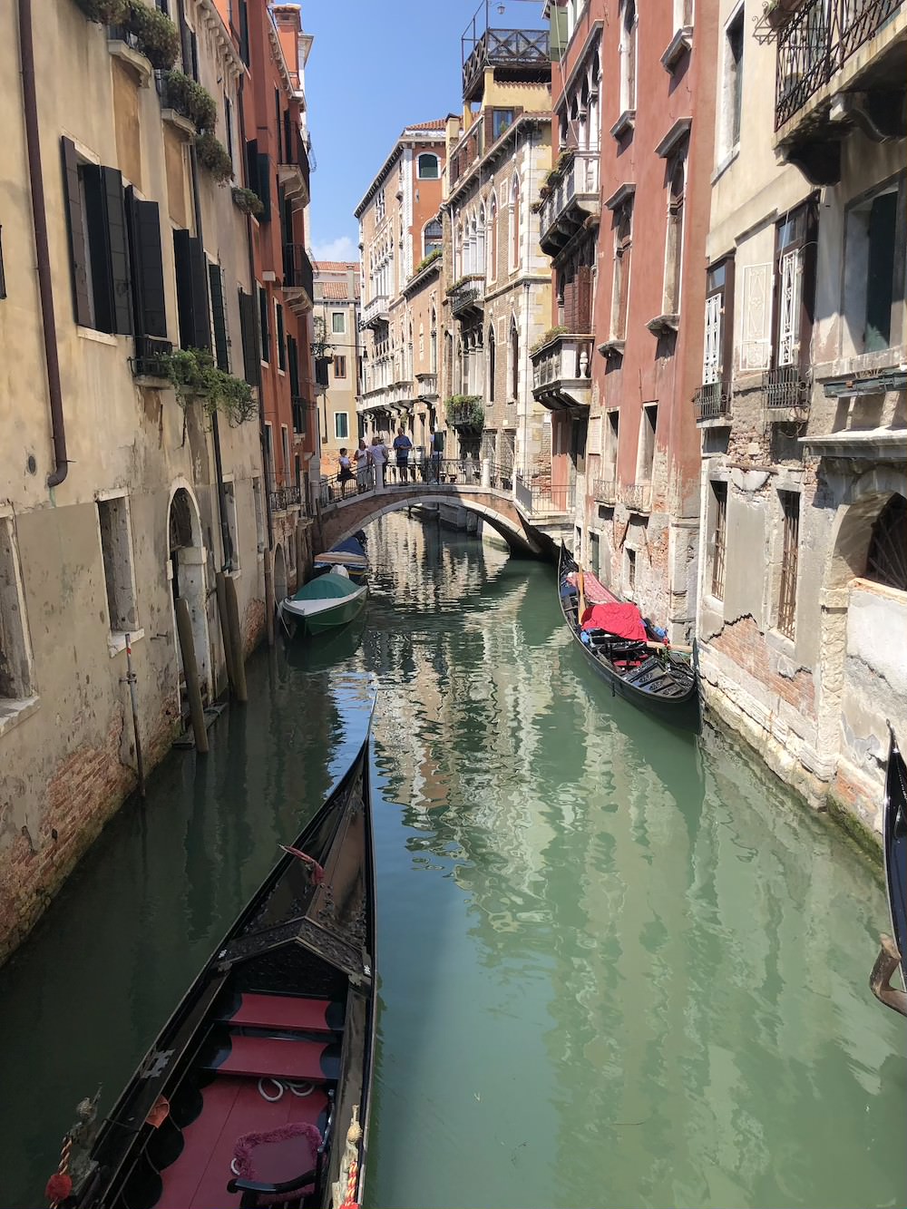 Venetië, bruggen en kanalen