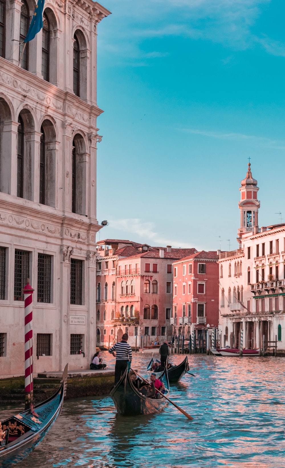 Venetië in Noord-Italië