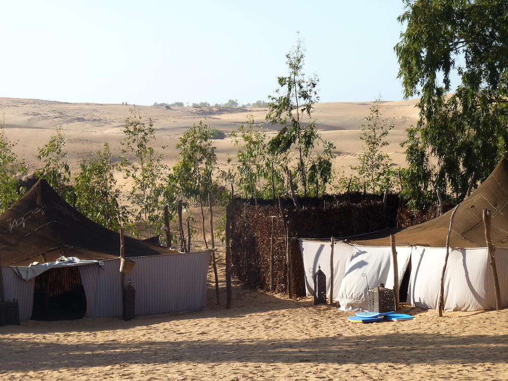 Verblijf in Lompoul, Senegal