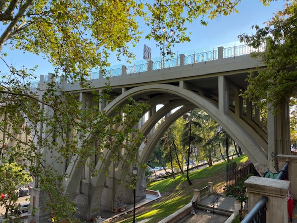 Viaduct in Madrid