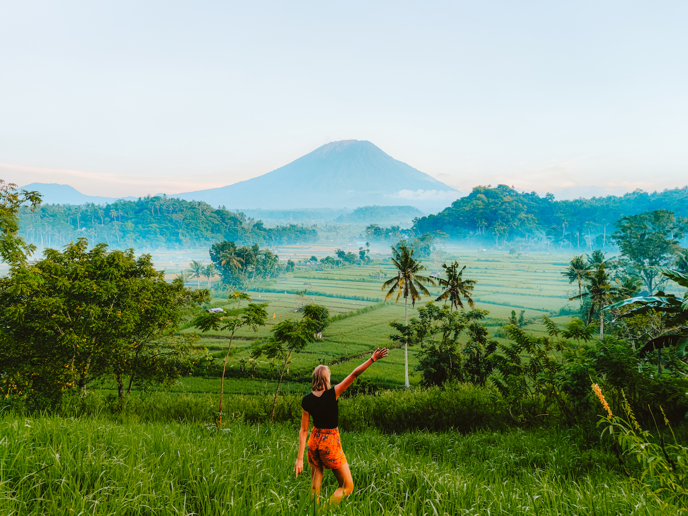 Viewpoint Mount Agung, Amed Bali