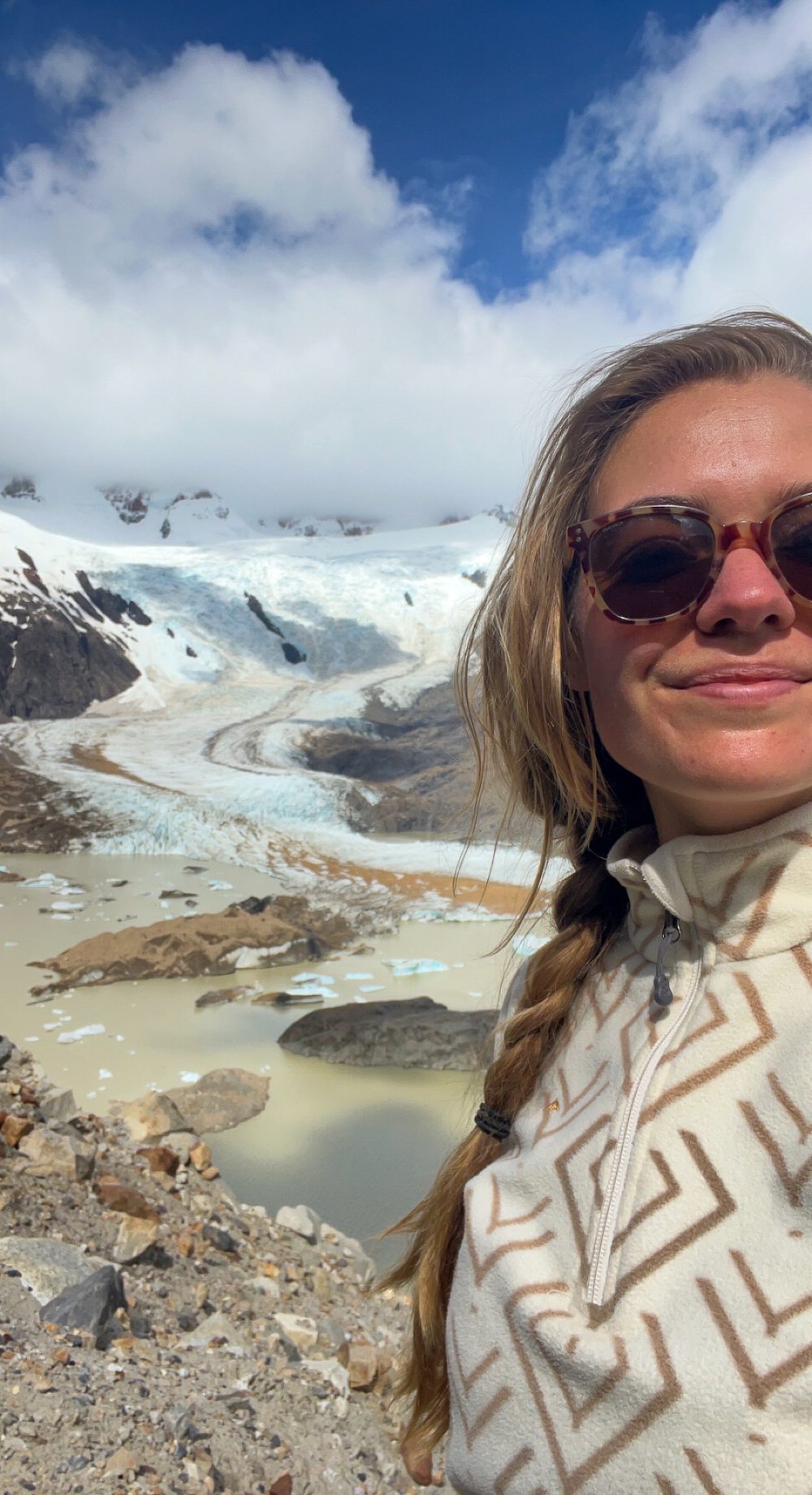 Voldaan bij Laguna Torre