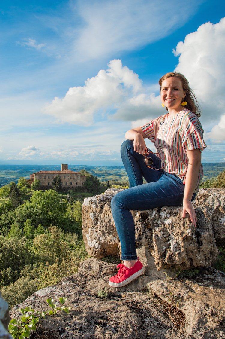 Volterra Panorama uitzicht