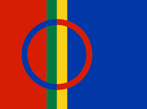 Waar ligt lapland vlag