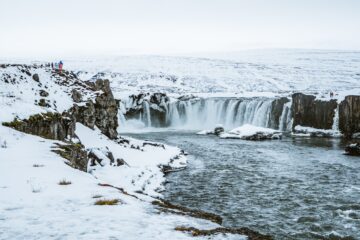 Waarom IJsland winter, Godafoss