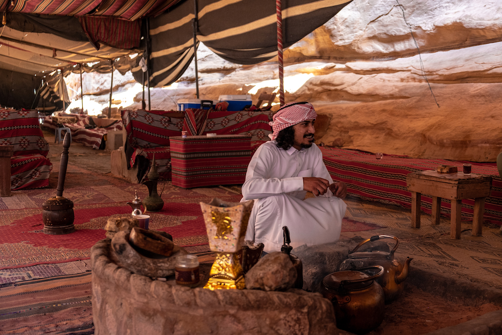 Wadi rum in Jordanië