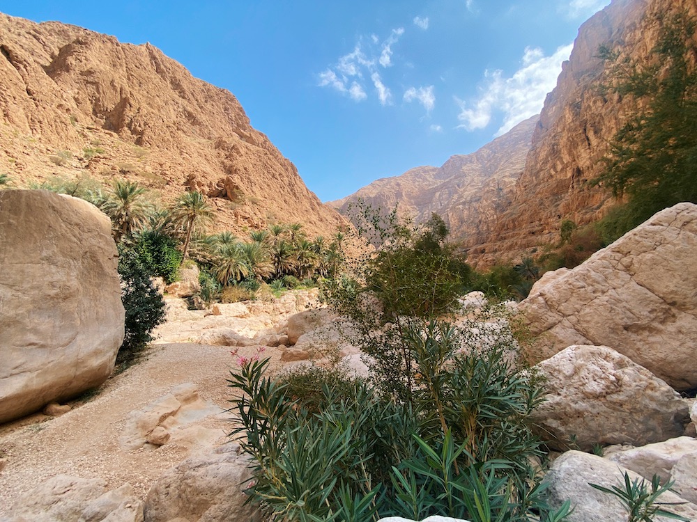 Wadi shab oman bezienswaardigheden