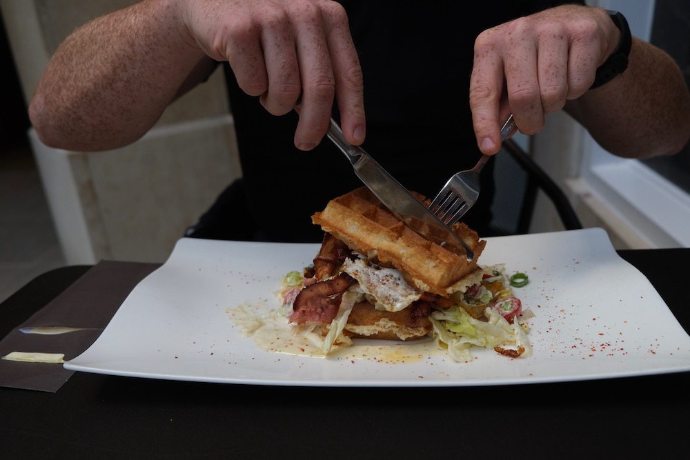 Wafel Terras Brugge bezienswaardigheid