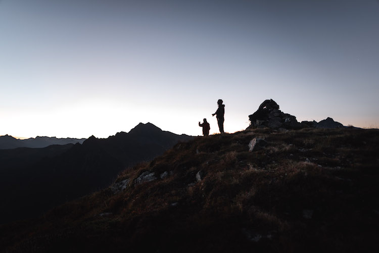 Wandelen montafon oostenrijk wandelaars