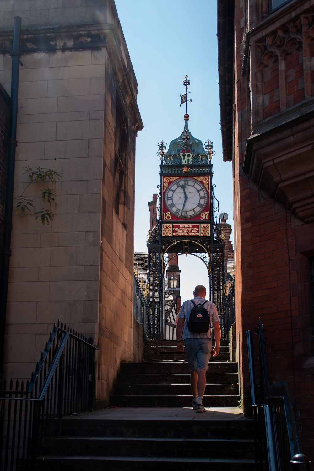 Wandelen muur Chester