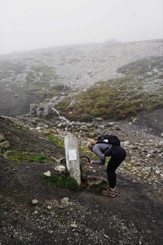 wandelen waterpunt fuente de picos de europa