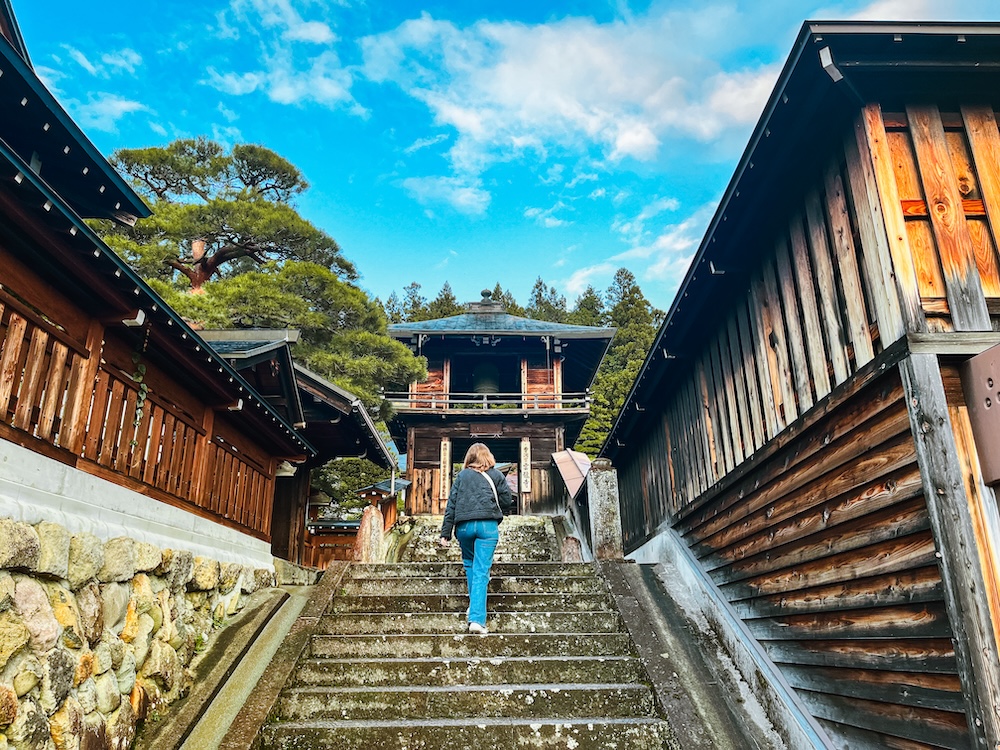 Wandeling door Takayama, Japan