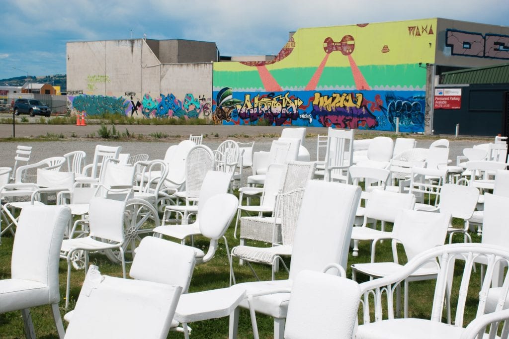 Wat te doen in Christchurch Nieuw Zeeland 185 White Chairs