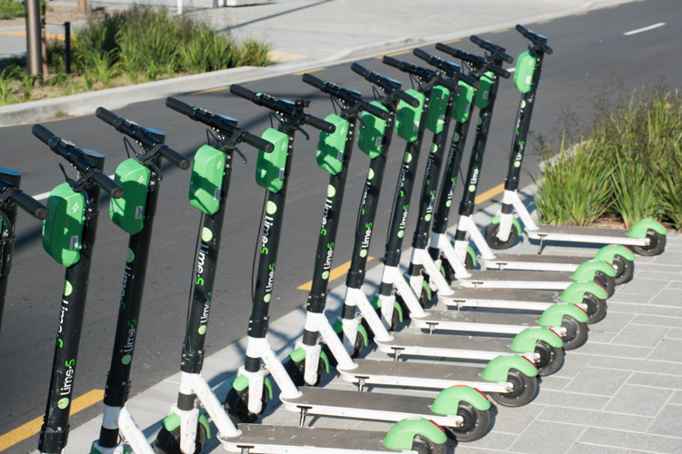 Wat te doen in Christchurch Nieuw Zeeland Lime scooters