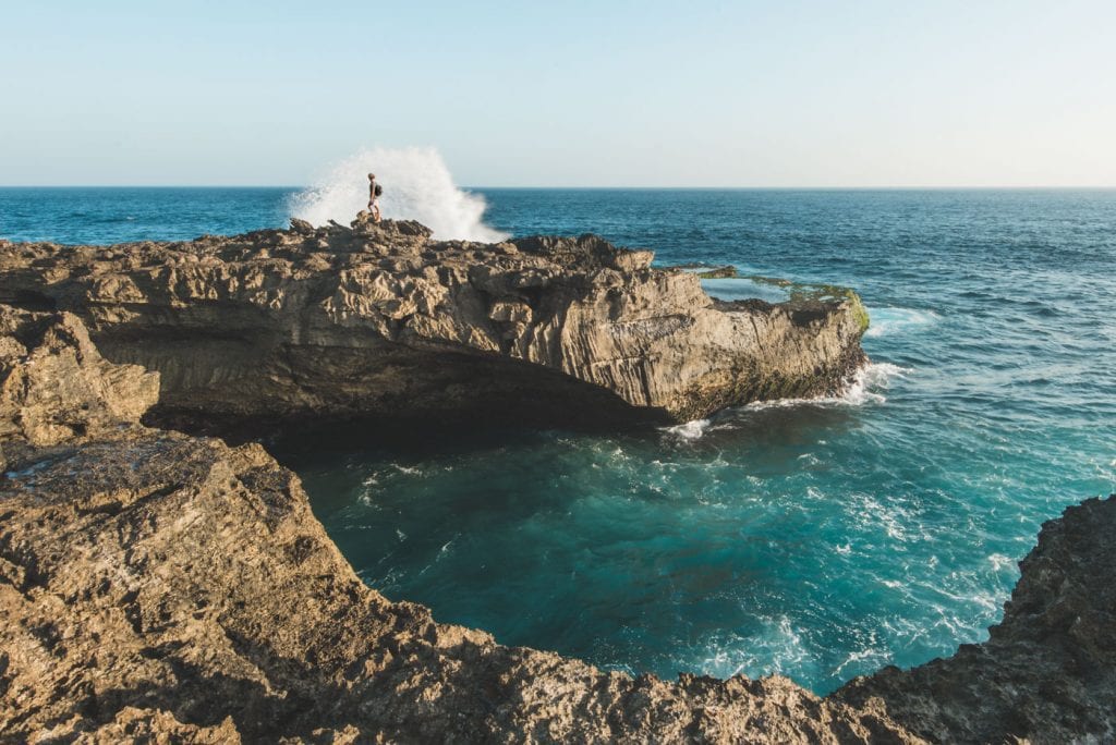 Wat te doen in Nusa Lembongan Devil's Tear