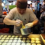 Raohe street market in taipei