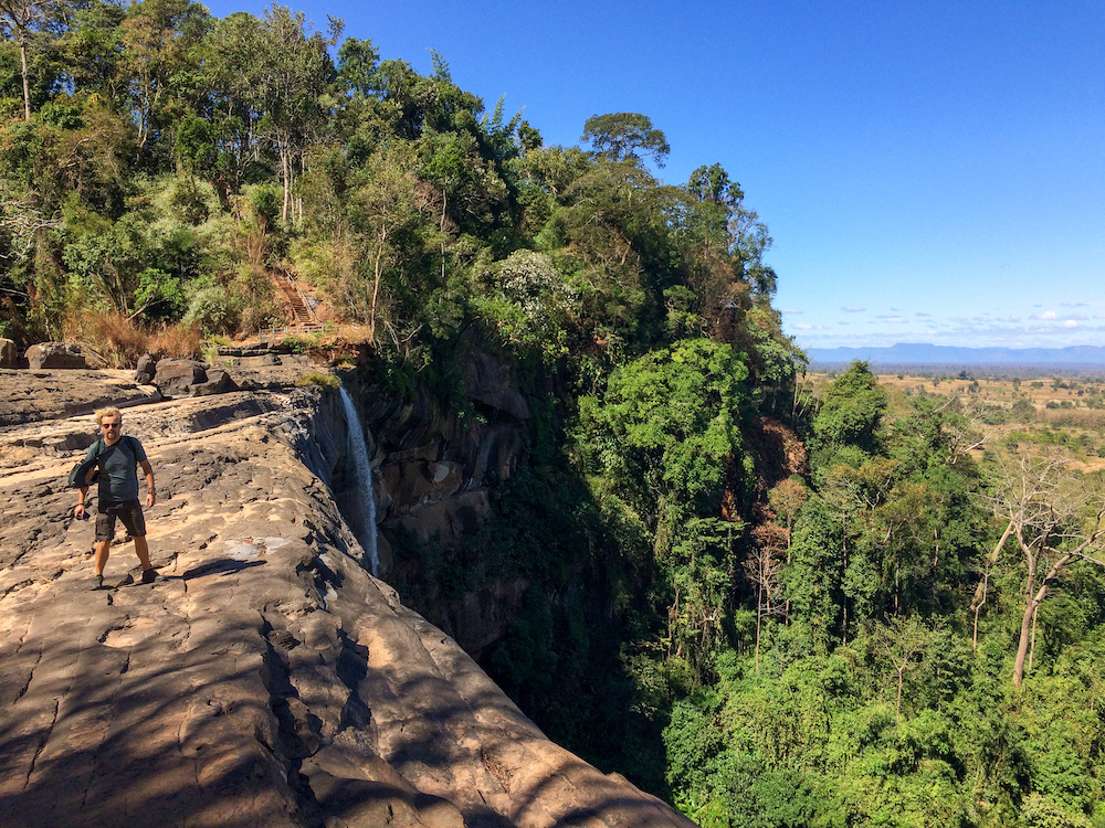 Waterval bolaven plateau laos