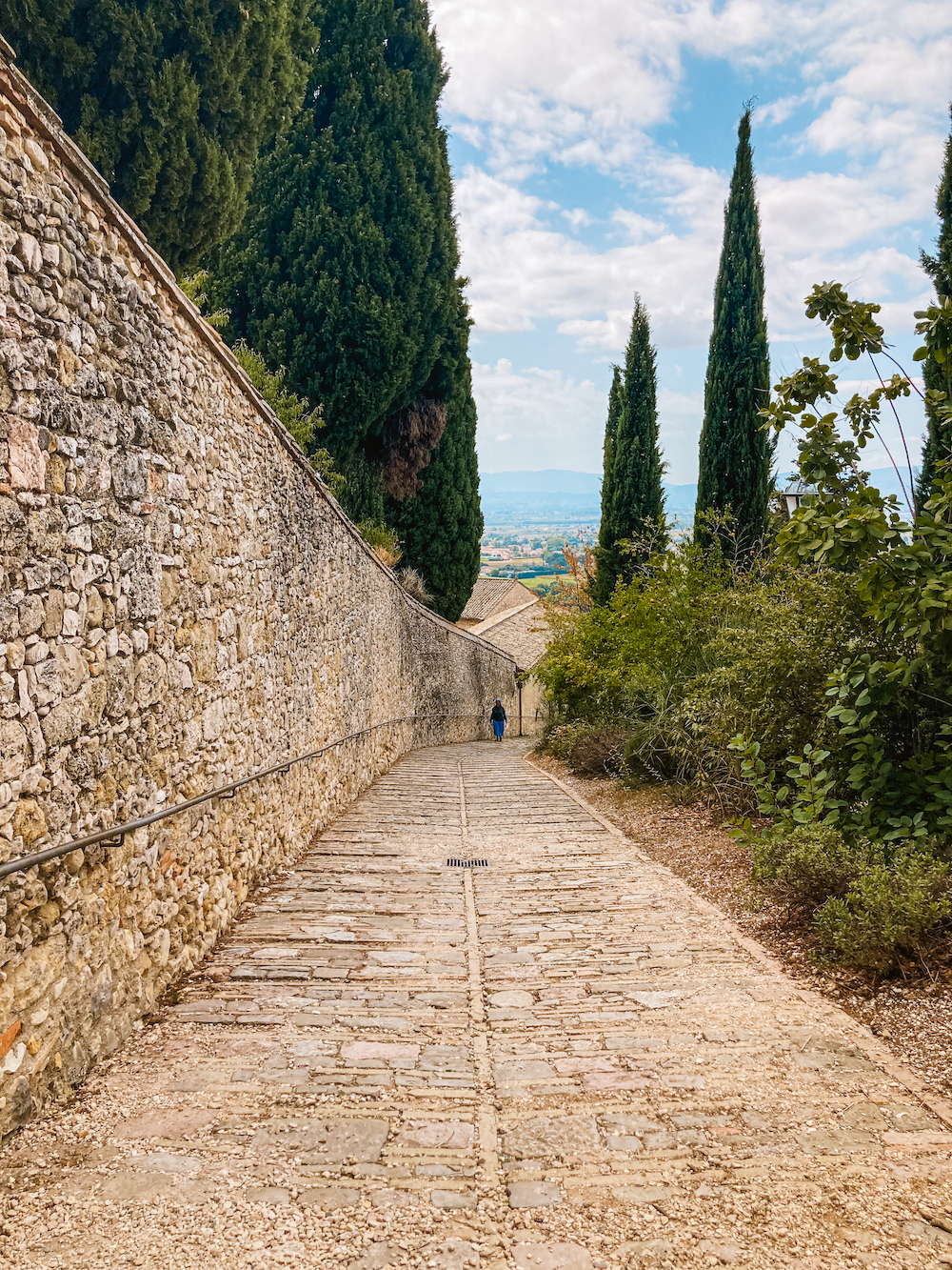 Weg naar San Damiano