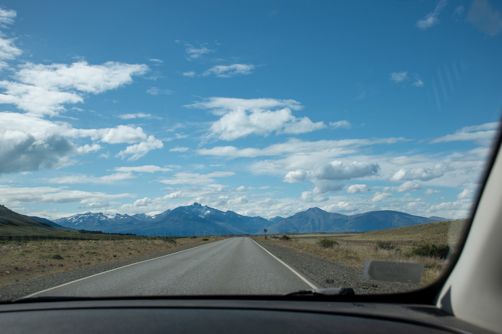 Wegen bij El Calafate