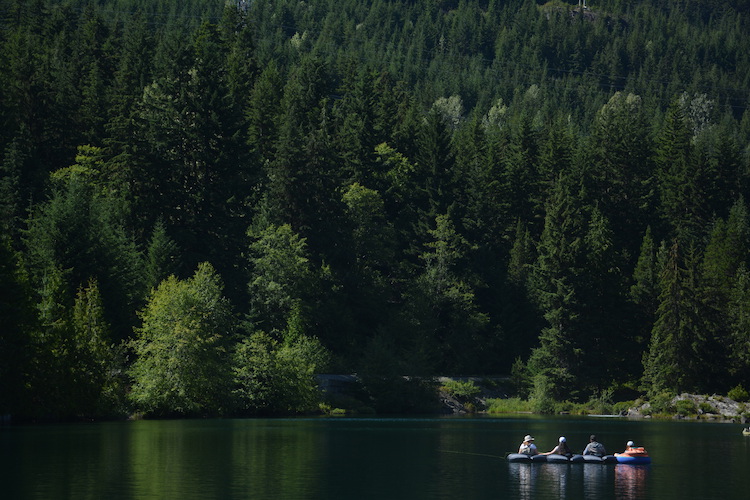 West Canada rondreis kayak Whistler