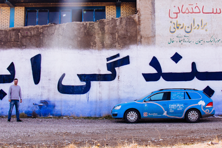 Wiebe in Iran elektrische auto