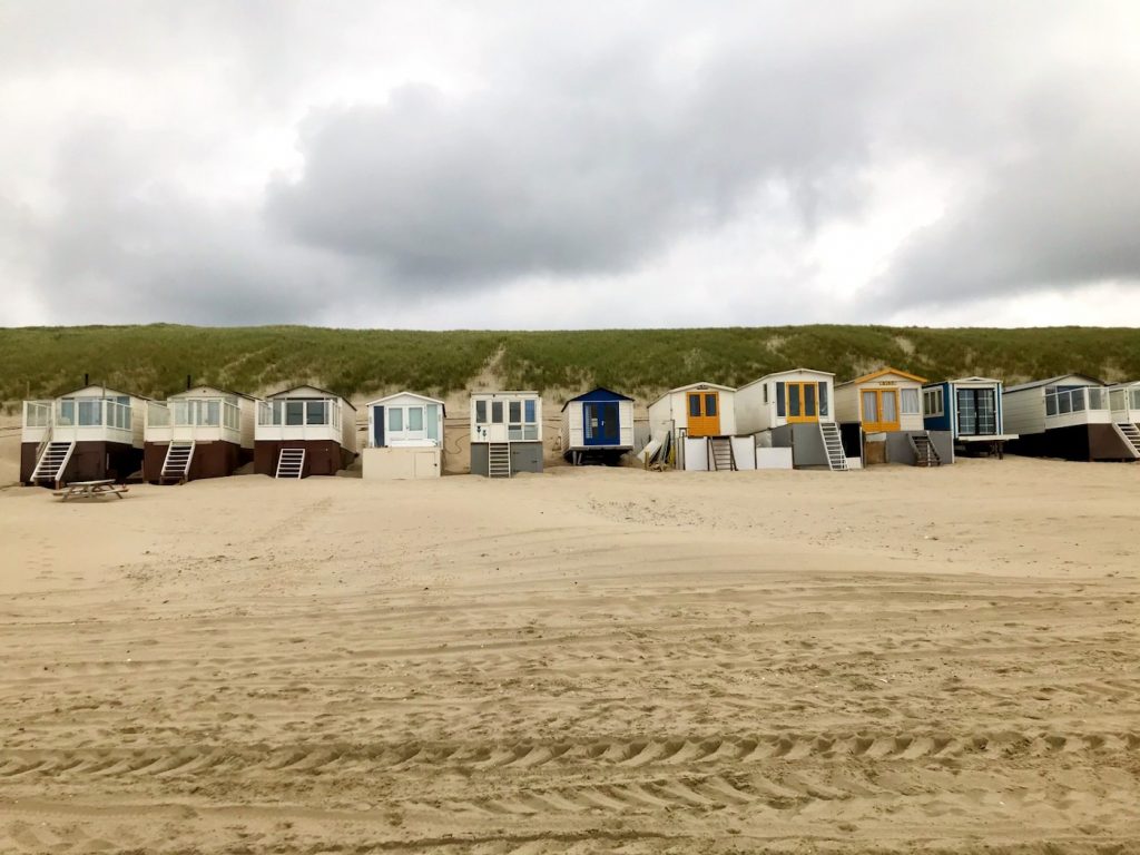 Wijk aan Zee strandhuisjes