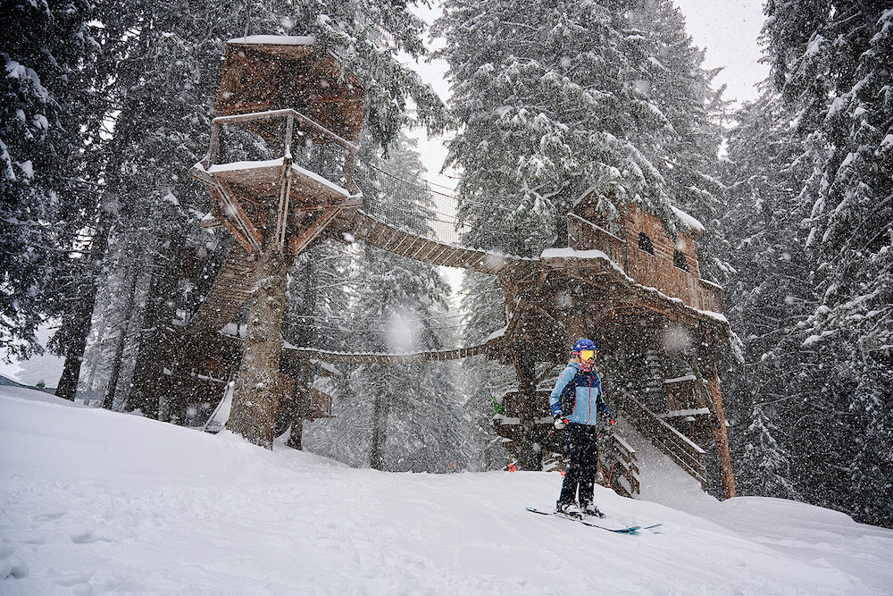 Wintersport Franse Alpen, Skiën