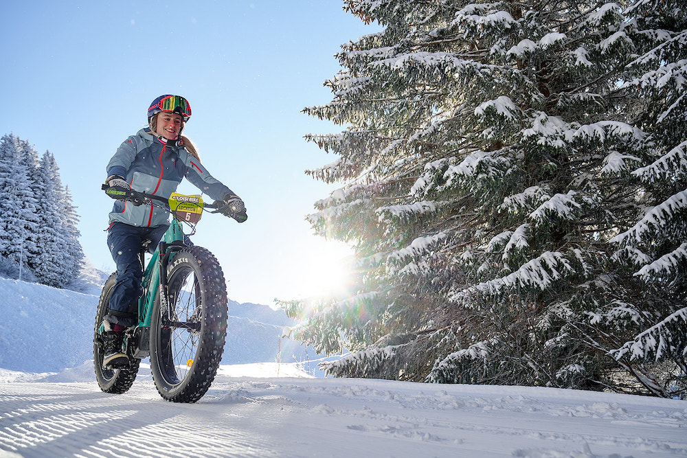 Wintersport Franse Alpen, Winters Fatbiken