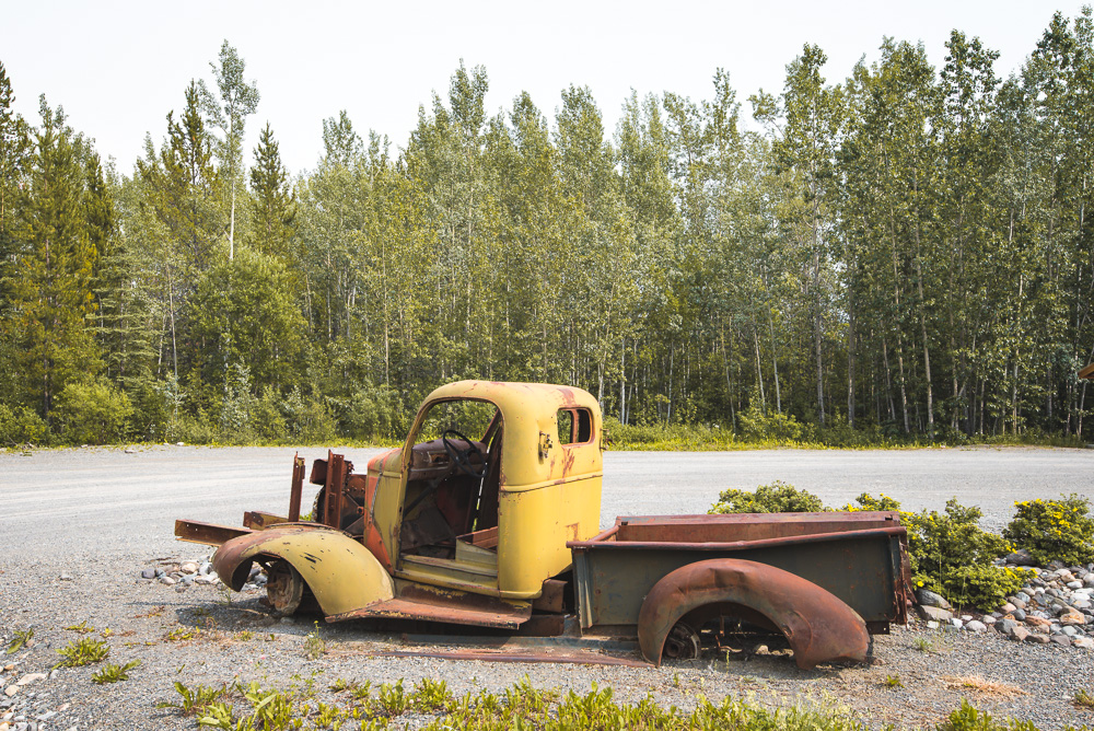 Yukon South Canol Road oldtimers