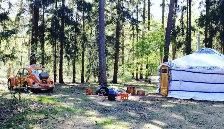 Yurt huren gelderland back to basic ger