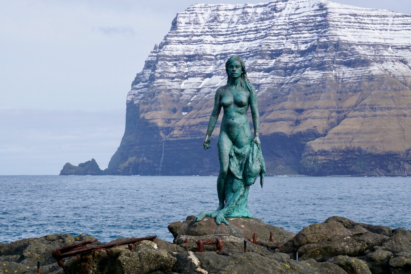 Zeehondenvrouw op Kalsoy