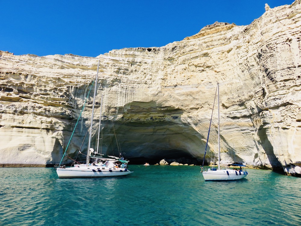 Zeiltocht Milos, eilandhoppen Cycladen