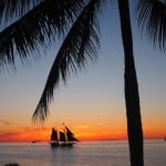 Zonsondergang florida keys sunset key