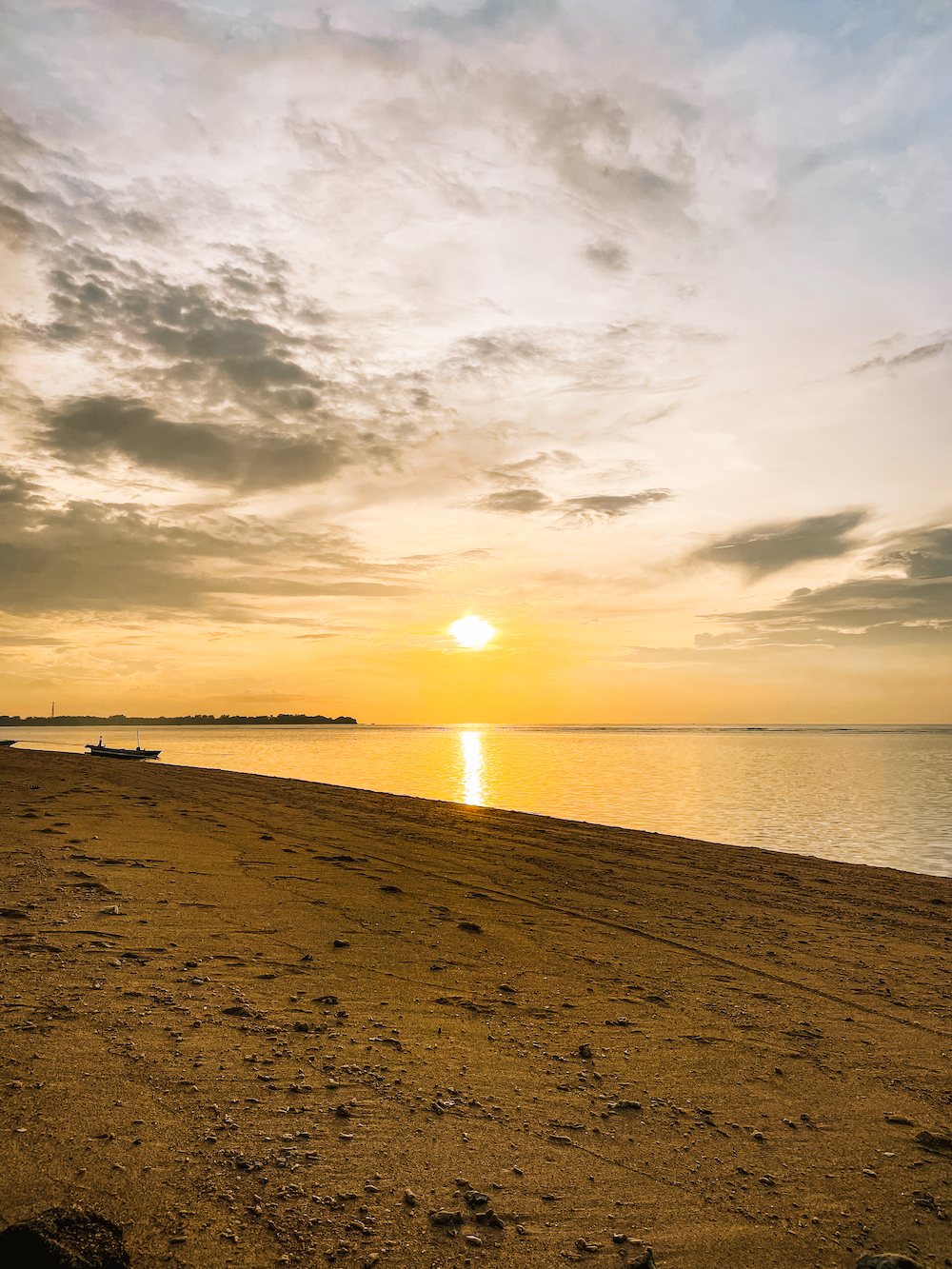 Zonsondergang Gili air