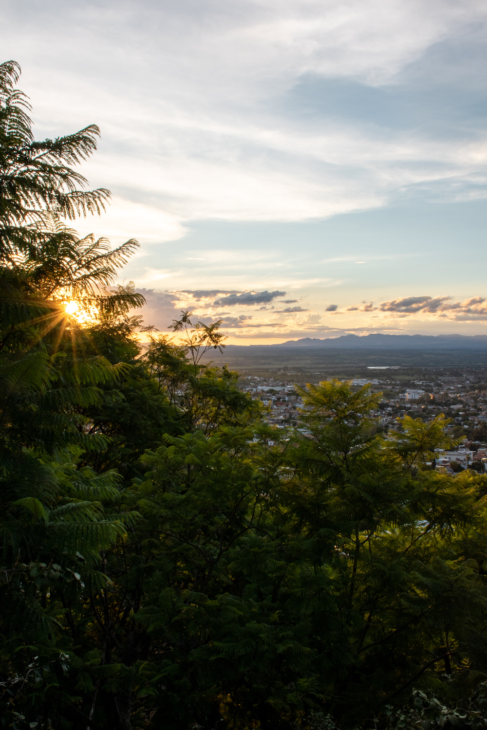 Zonsondergang San Miguel