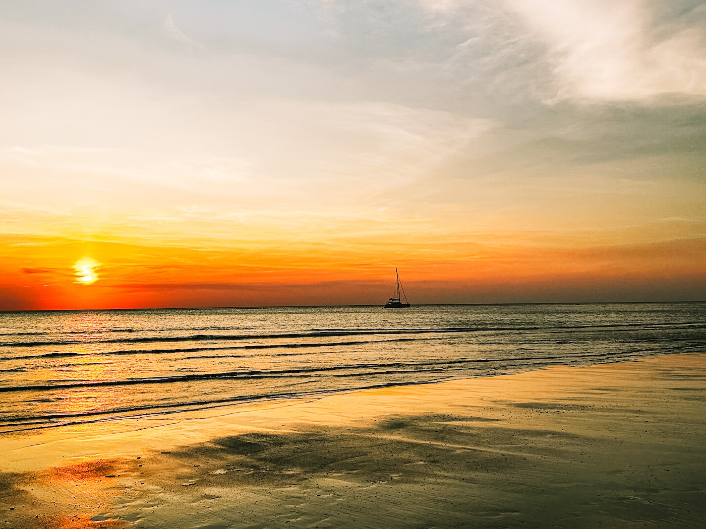 Zonsondergang op Koh Chang