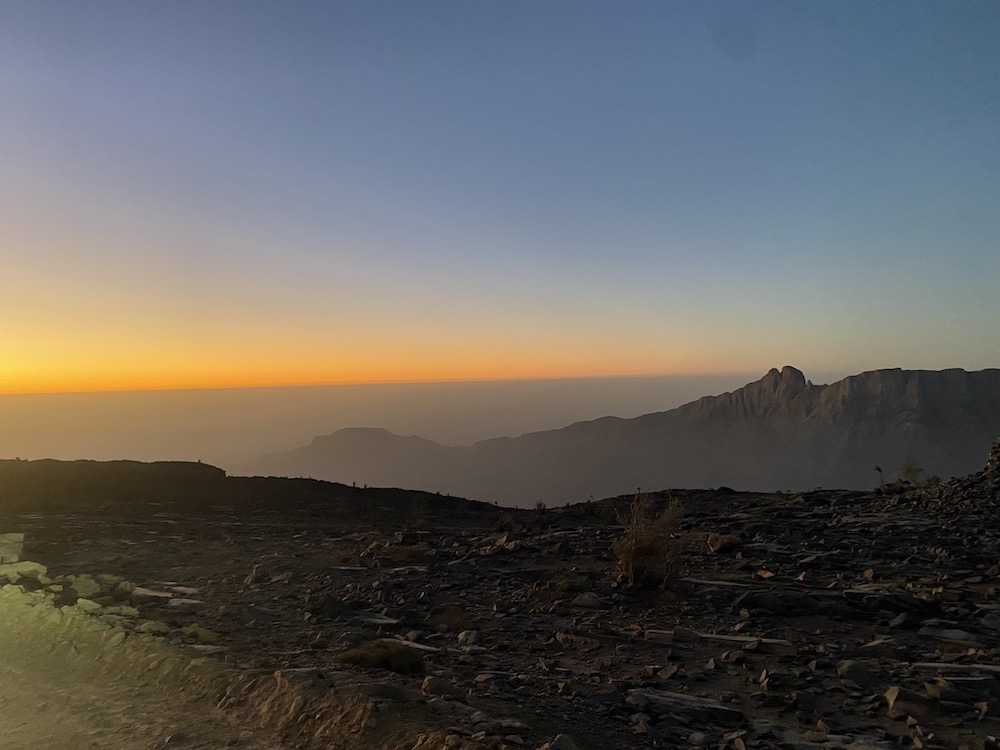 Zonsopkomst Jebel Shams