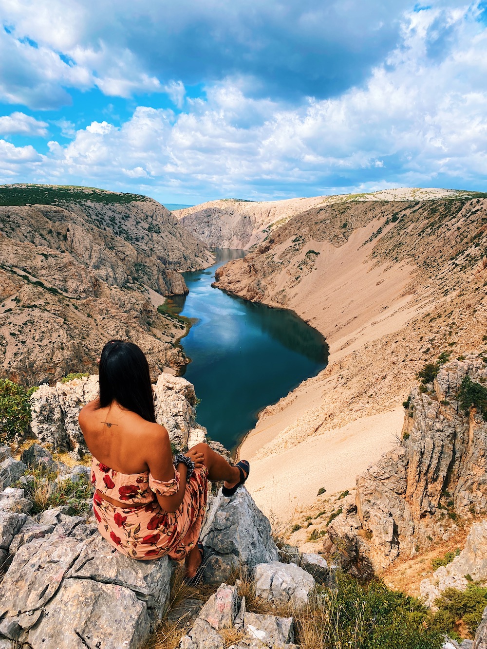 Zrmanja Rivier Canyon Kroatië