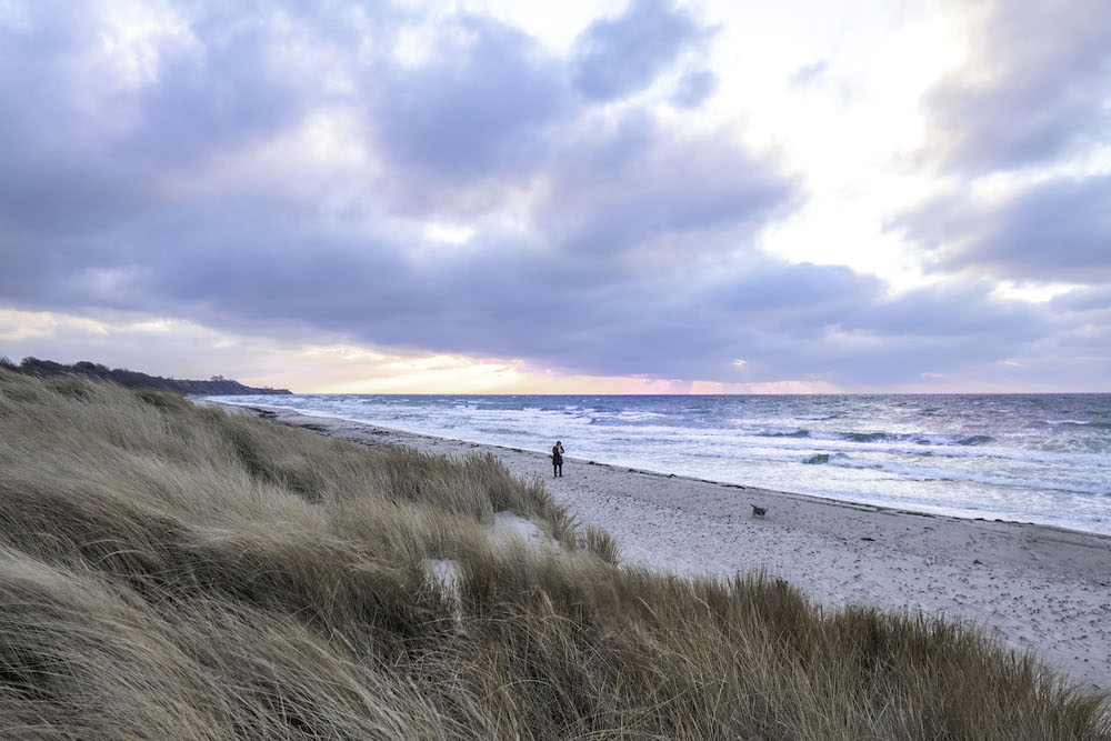 Zuid Denemarken strandwandeling roadtrip