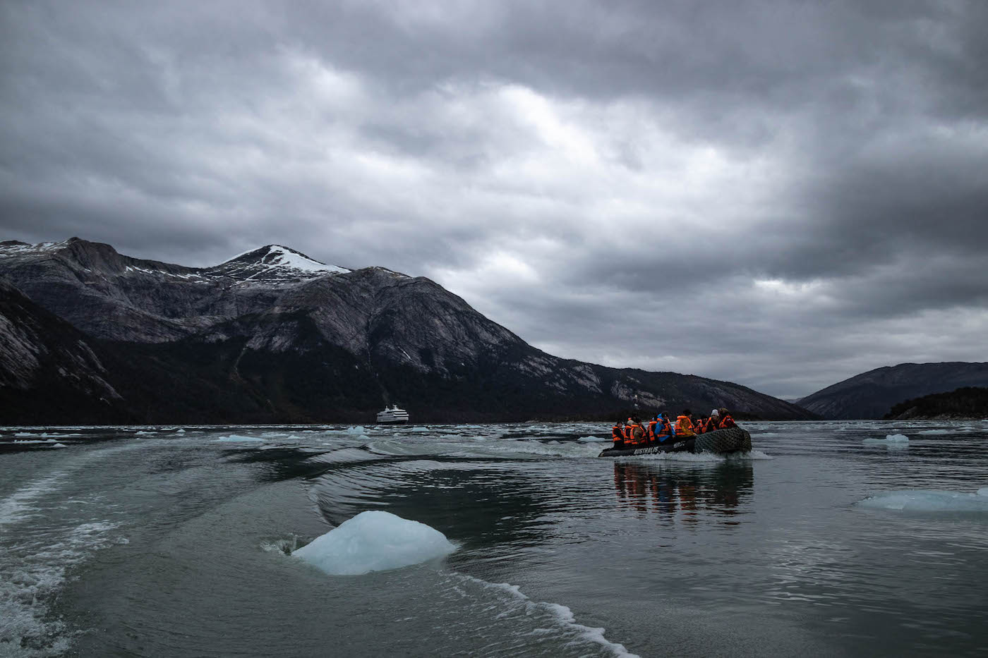 Zuid Patagonie cruise gletsjer excursie