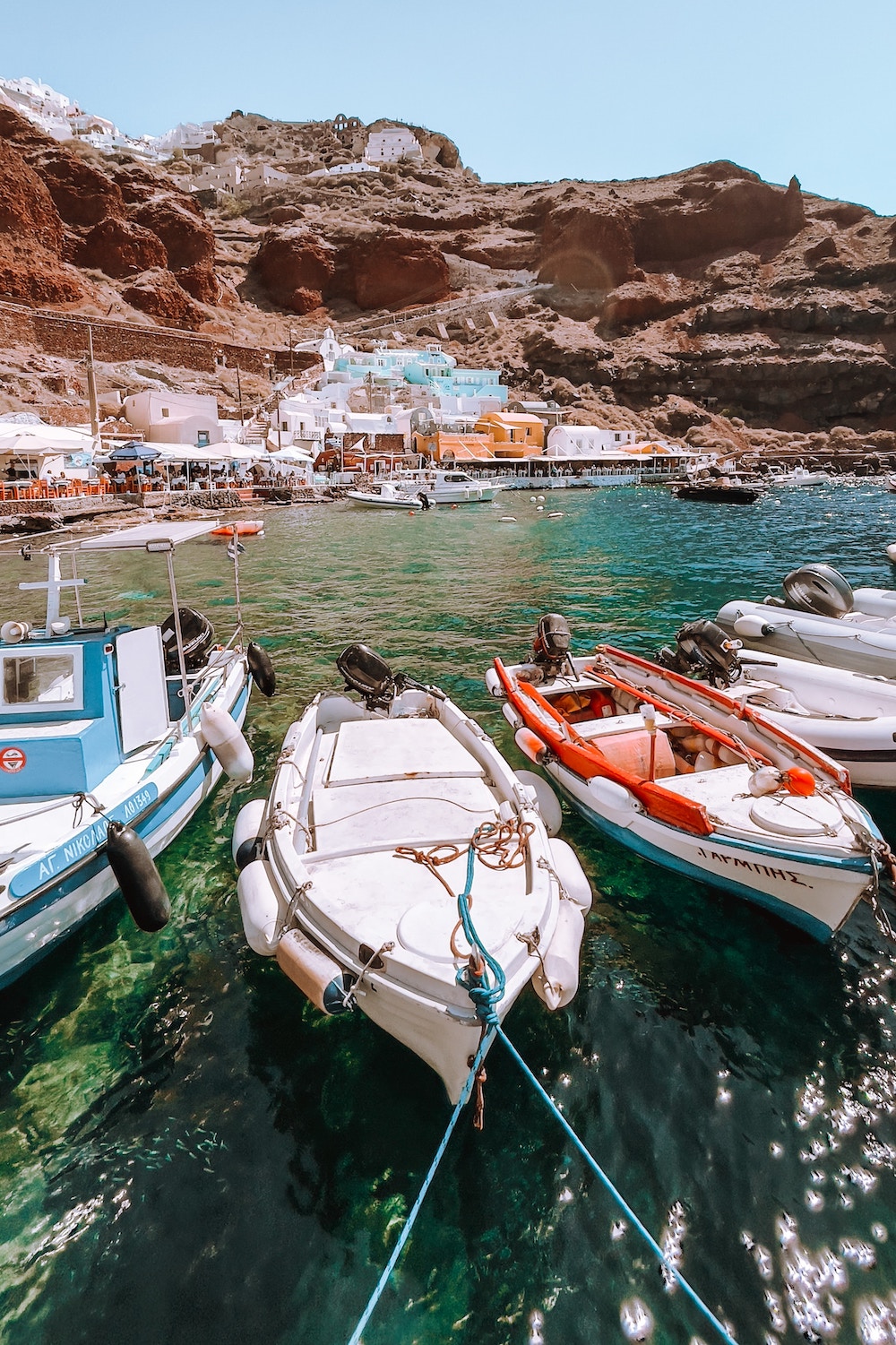 ammoudi bay oia haventje