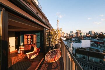 asakusa hotel balkon