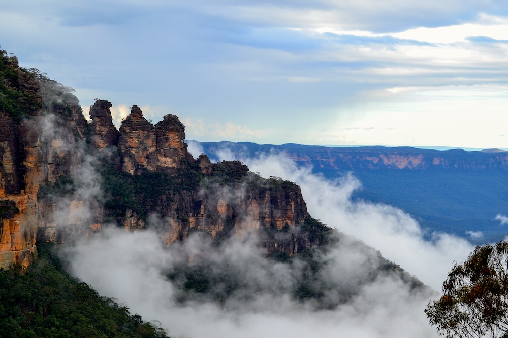 australie oostkust, blue mountains