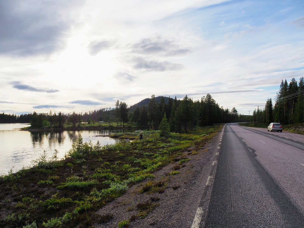 autovakantie lapland pauze weg