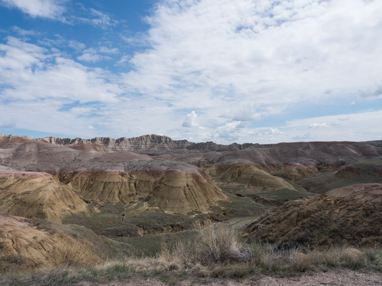 Badlands NP bergen